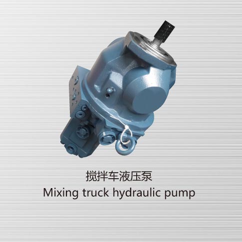 Mixing truck hydraulic pum